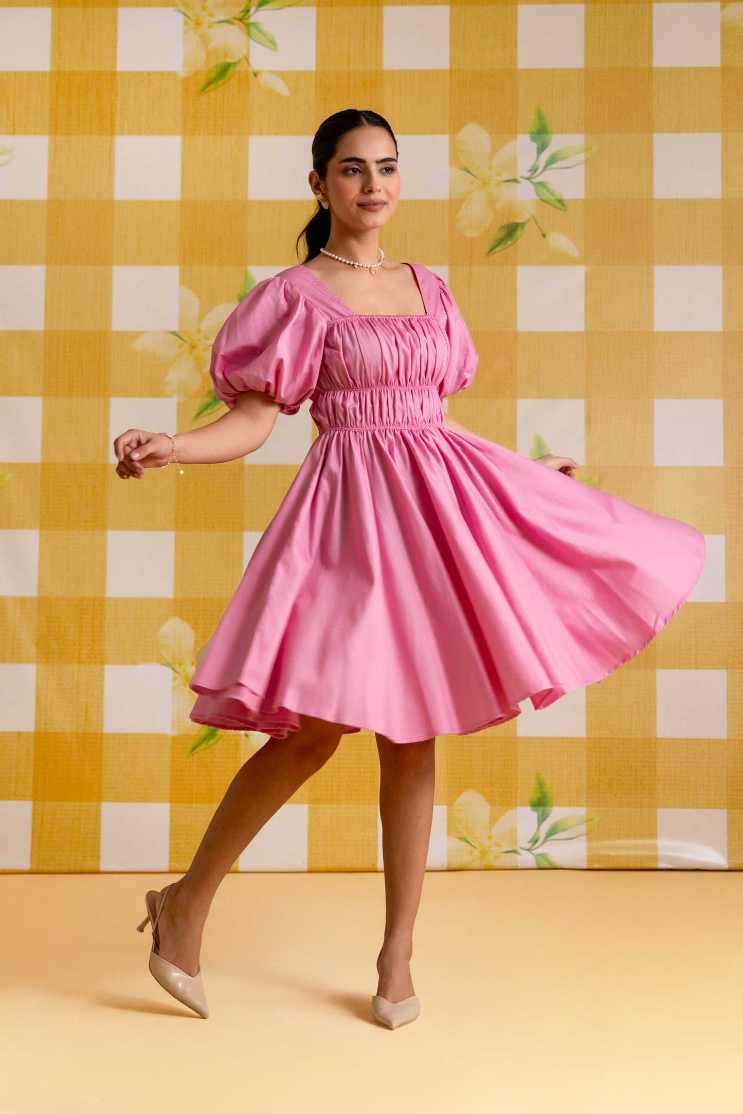DUSTY ROSE DRESS