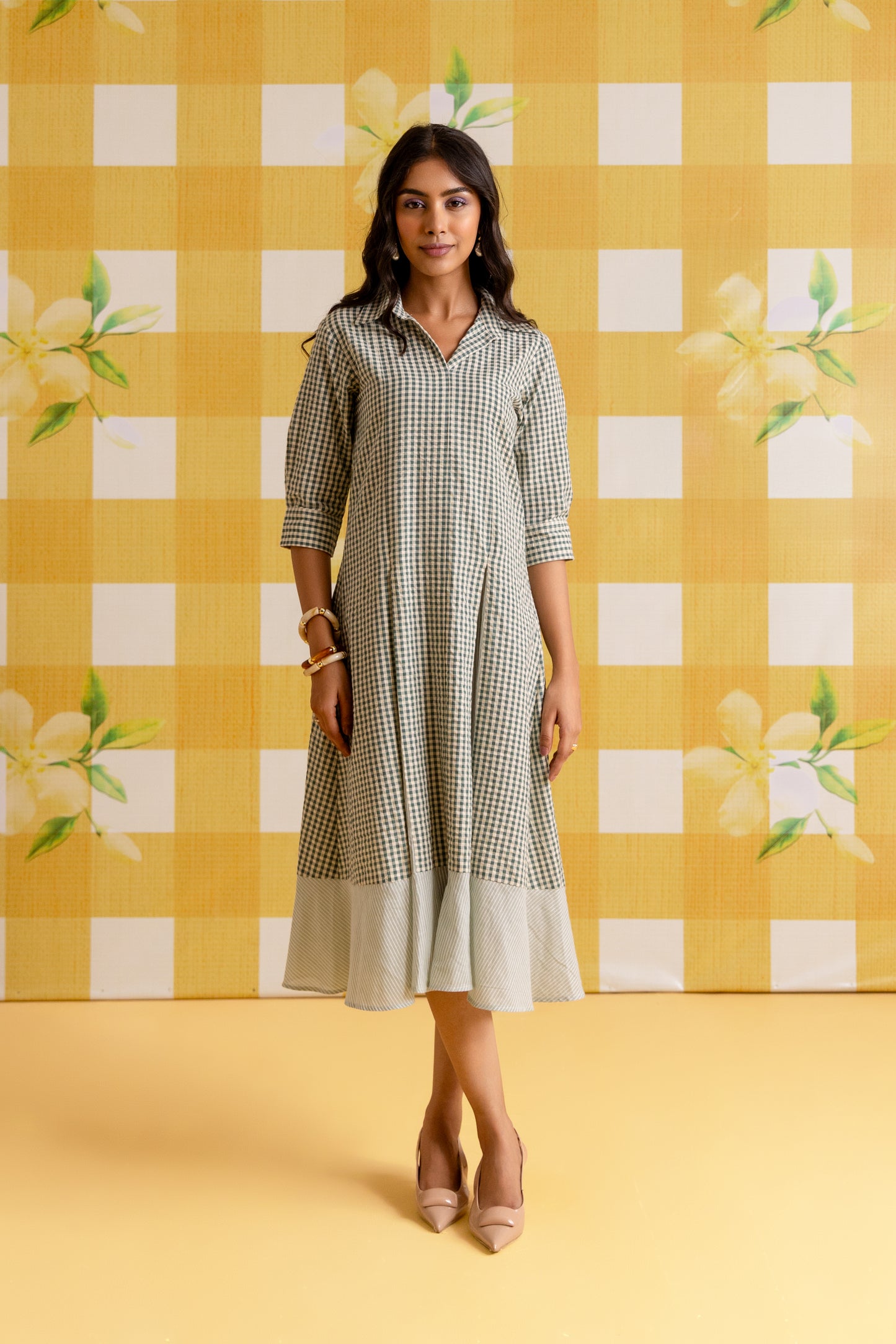 SPRING GREEN DRESS