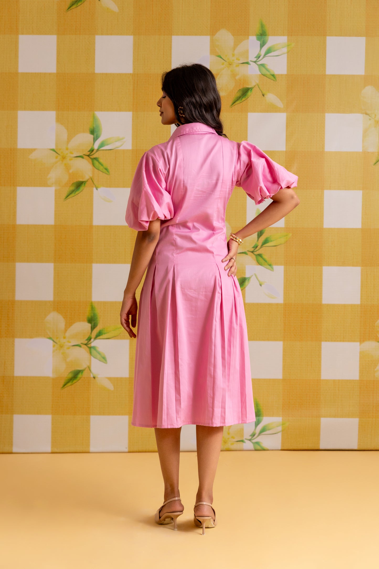 PETAL PUFF DRESS