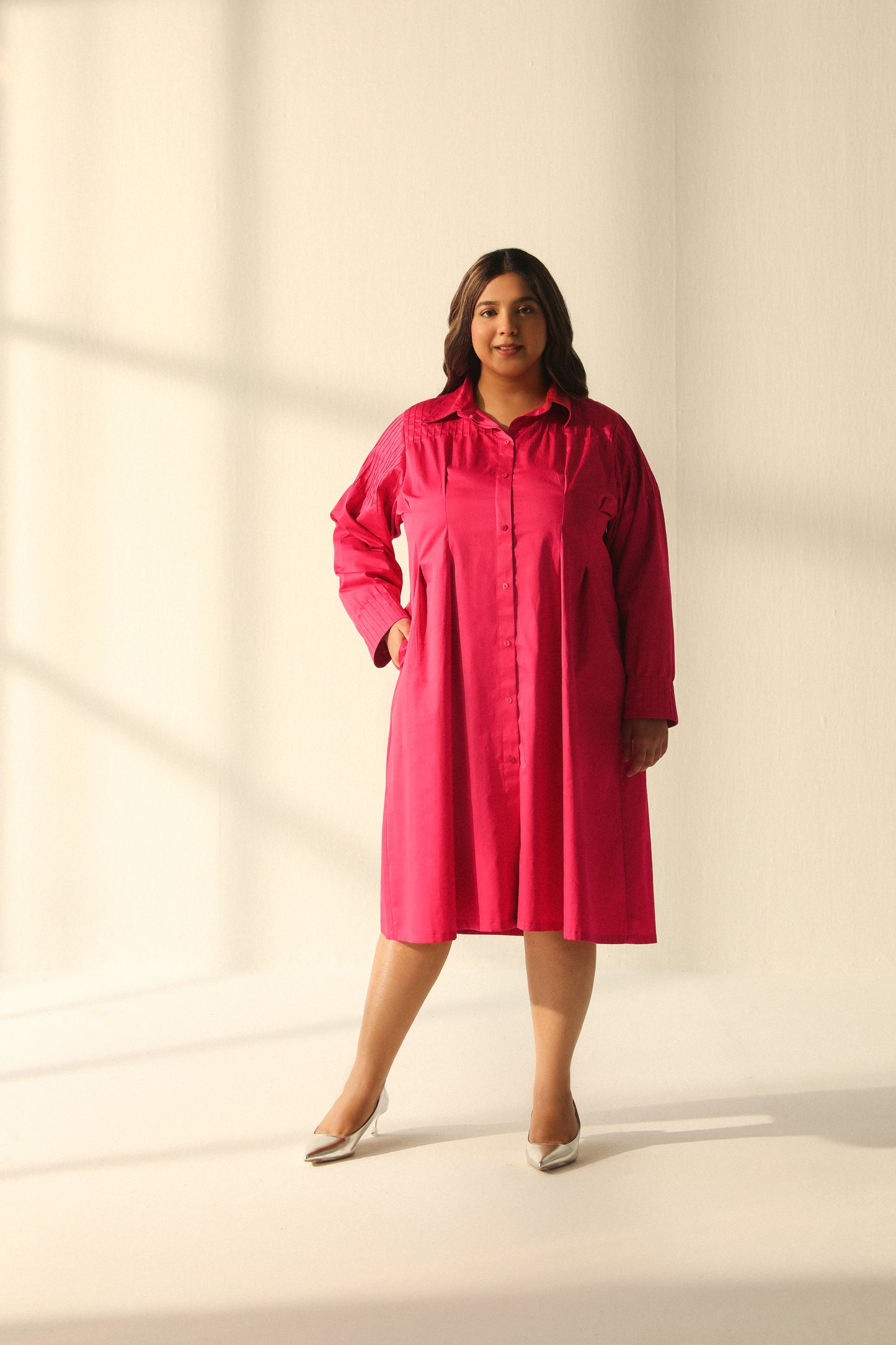 RASBERRY DREAM A-LINE DRESS