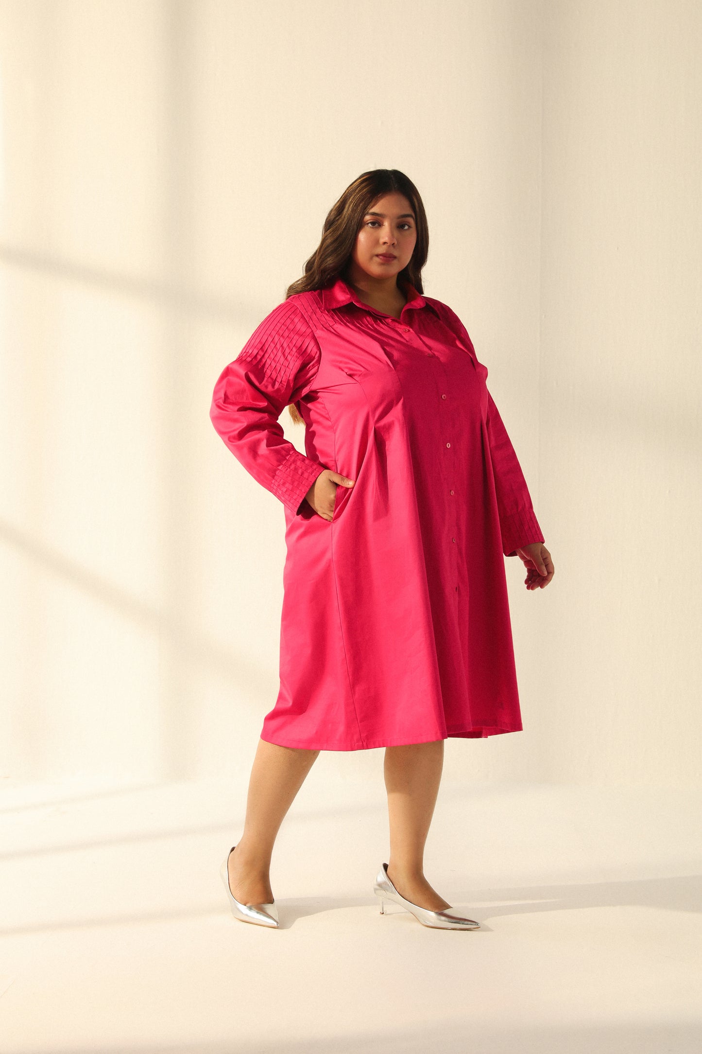 RASBERRY DREAM A-LINE DRESS