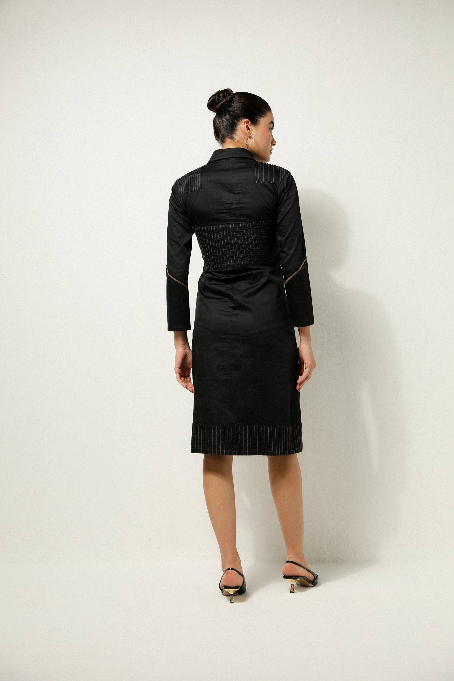 SABLE WAISTLINE DRESS