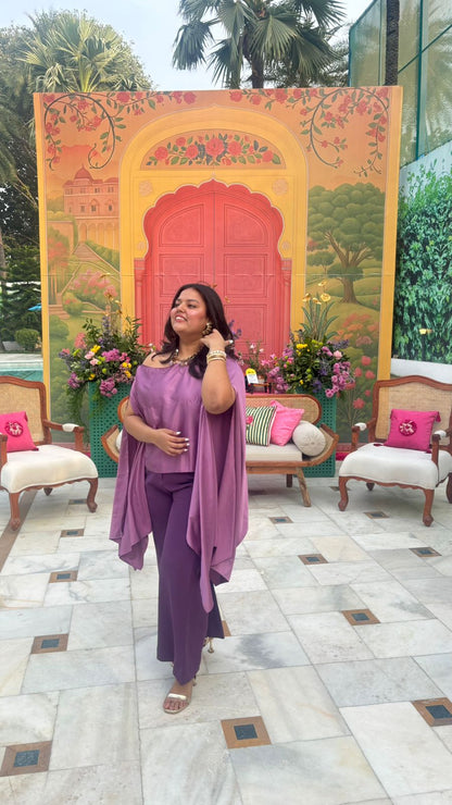 Plum Co-ord Set